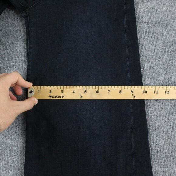 Mother Jeans Women 28 The Roller Fray Wide Leg Night in Venice Black Casual Chic - Picture 14 of 16